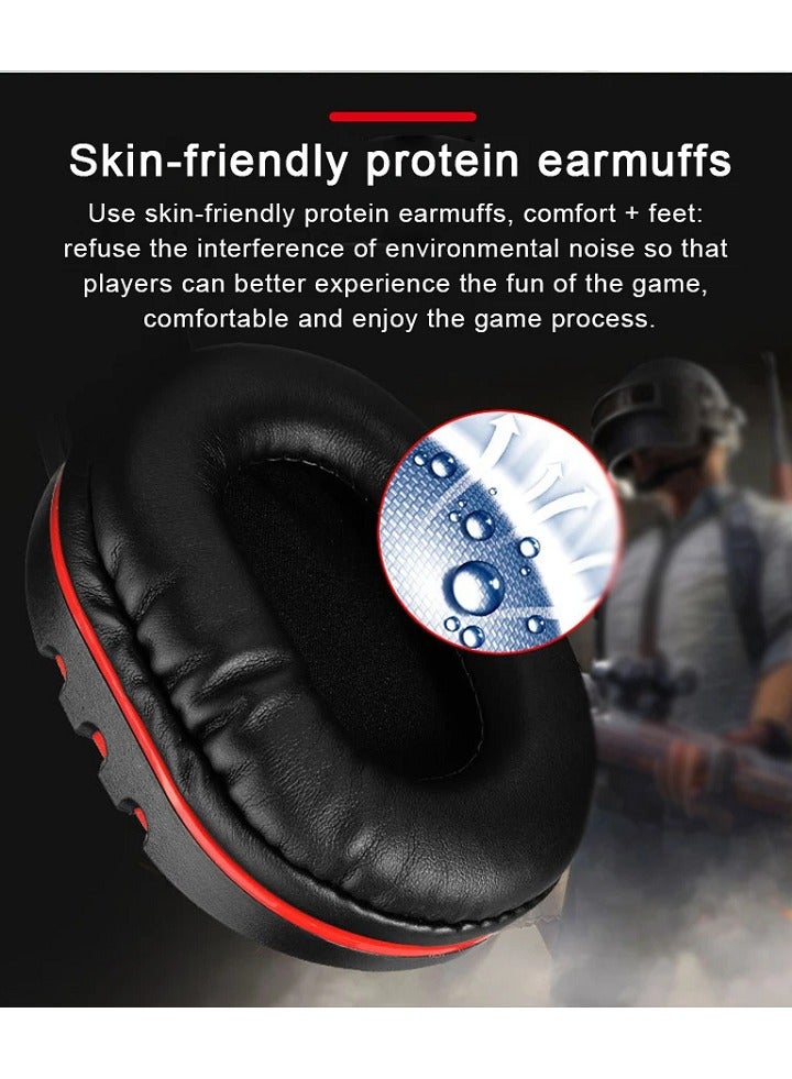 Gaming Headset, Universal Headset with Microphone for PS4/PS5/XOne/XSeries/NSwitch/PC - Image 5