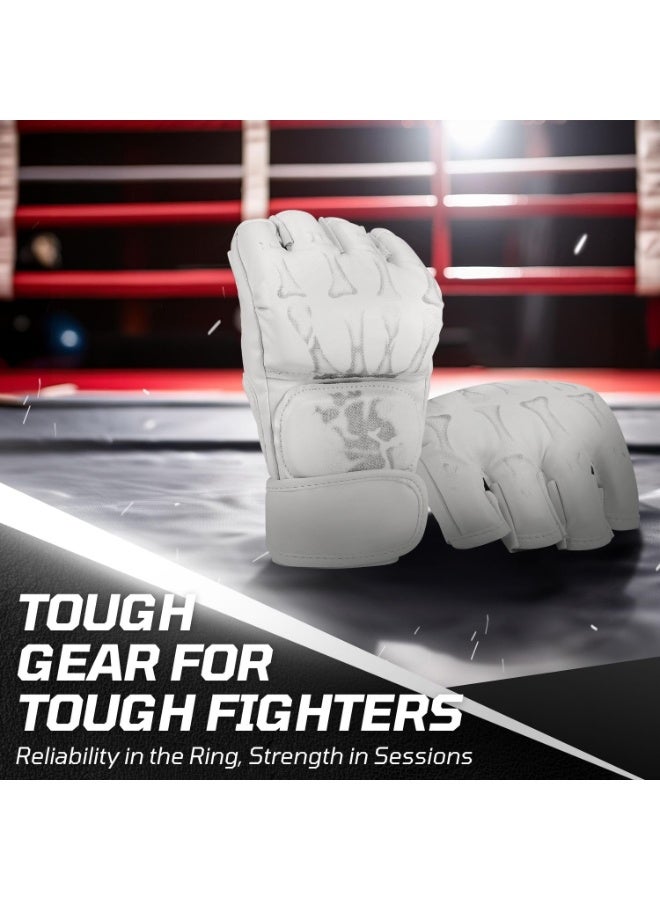 Boxing Gloves for Men & Women, Fingerless Open Palm Training Gloves for Kickboxing, Muay Thai, Grappling & Bag Work - Image 3