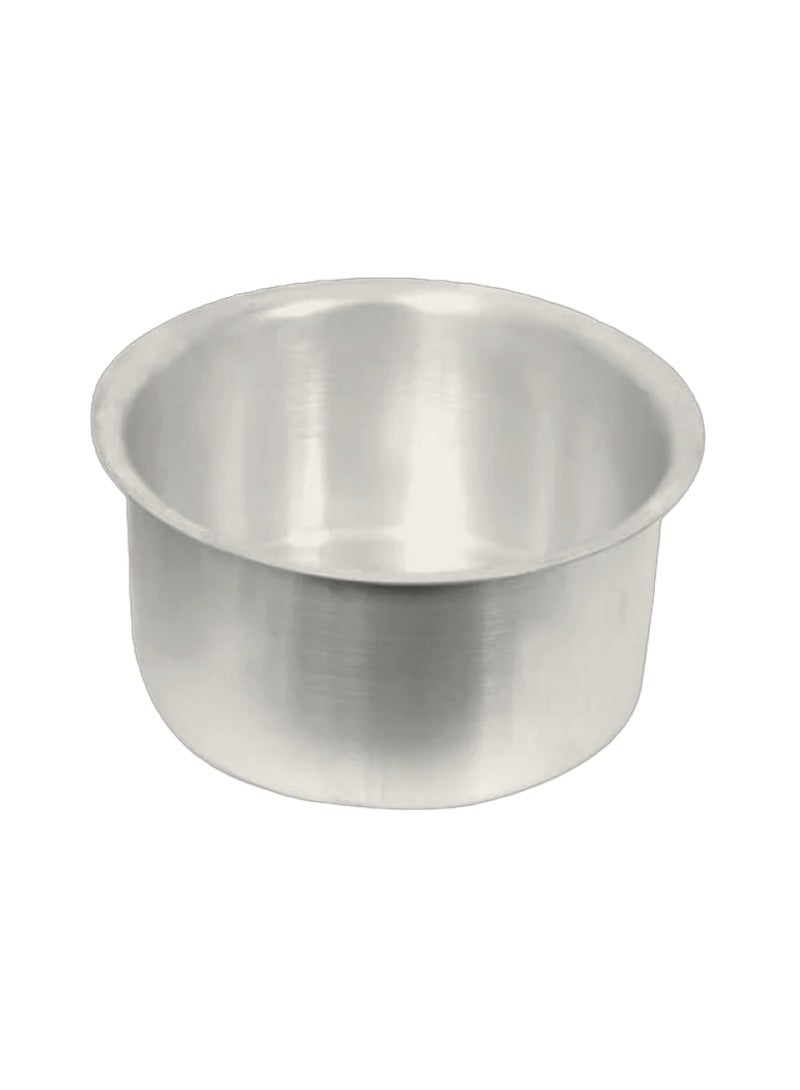 ايدا قدر طهي سميك من الألومنيوم مع غطاء فضي 13 - Image 2