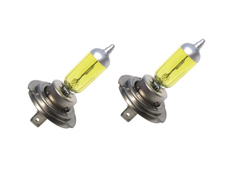 Guance 2PCS 12V Yellow H7 (12v 55w) Bulb For Maruti Suzuki Omni
