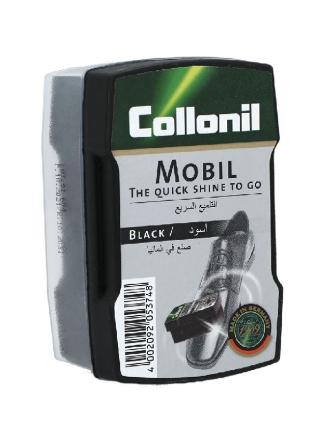 Collonil إسفنجة تلميع الأحذية السريعة اللامعة من موبيل فيبرانت، سوداء، 1 × 1 × 1 سم، 4002092053748 - Image 3