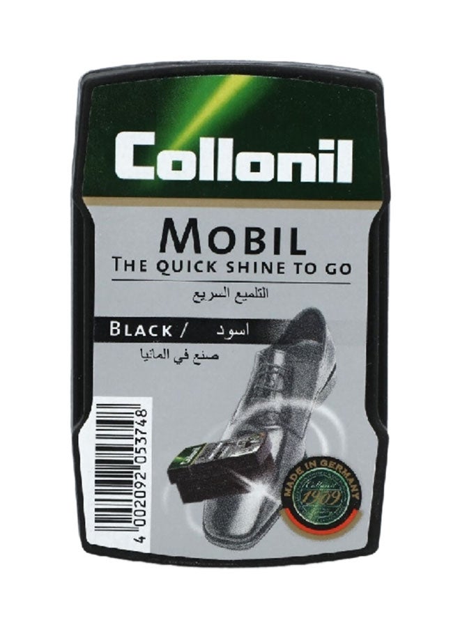 Collonil إسفنجة تلميع الأحذية السريعة اللامعة من موبيل فيبرانت، سوداء، 1 × 1 × 1 سم، 4002092053748 - Image 4