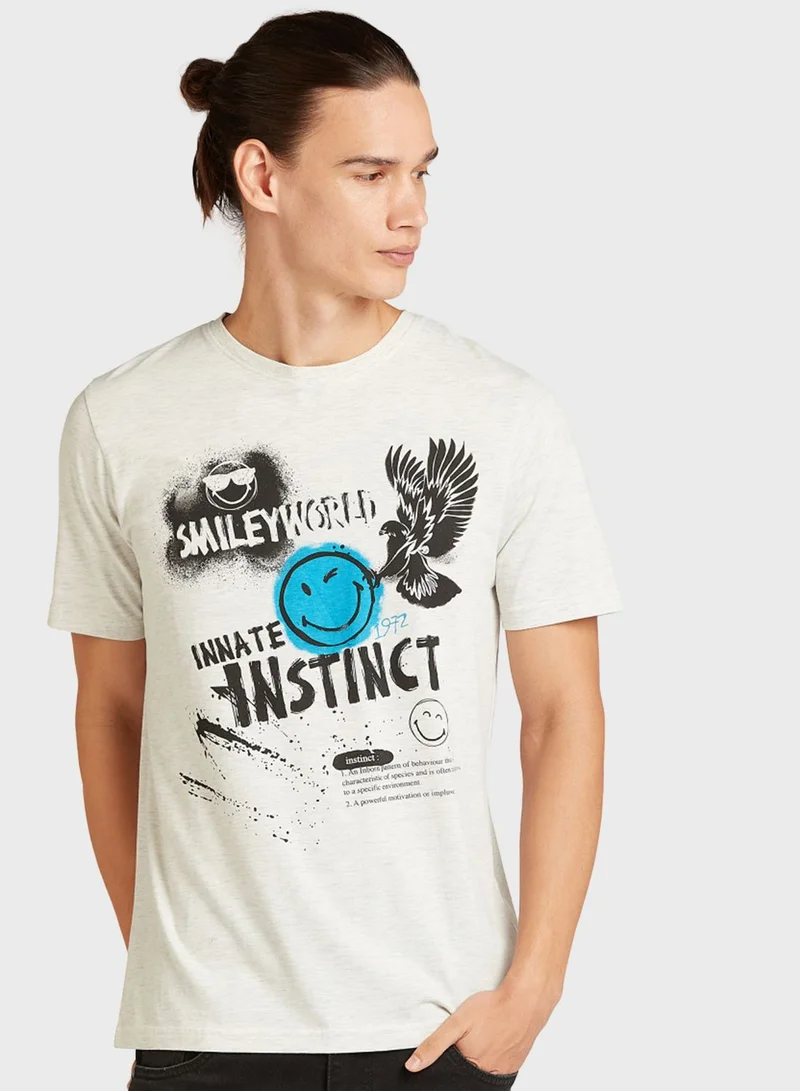 SP Characters Innate Instinct Crew Neck T-Shirt