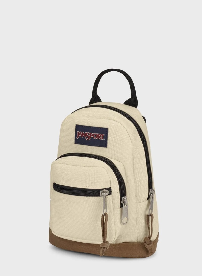 JANSPORT 【School Season】JANSPORT Mini school bag 22 x 7 x 16cm Small suede school bag - Image 2