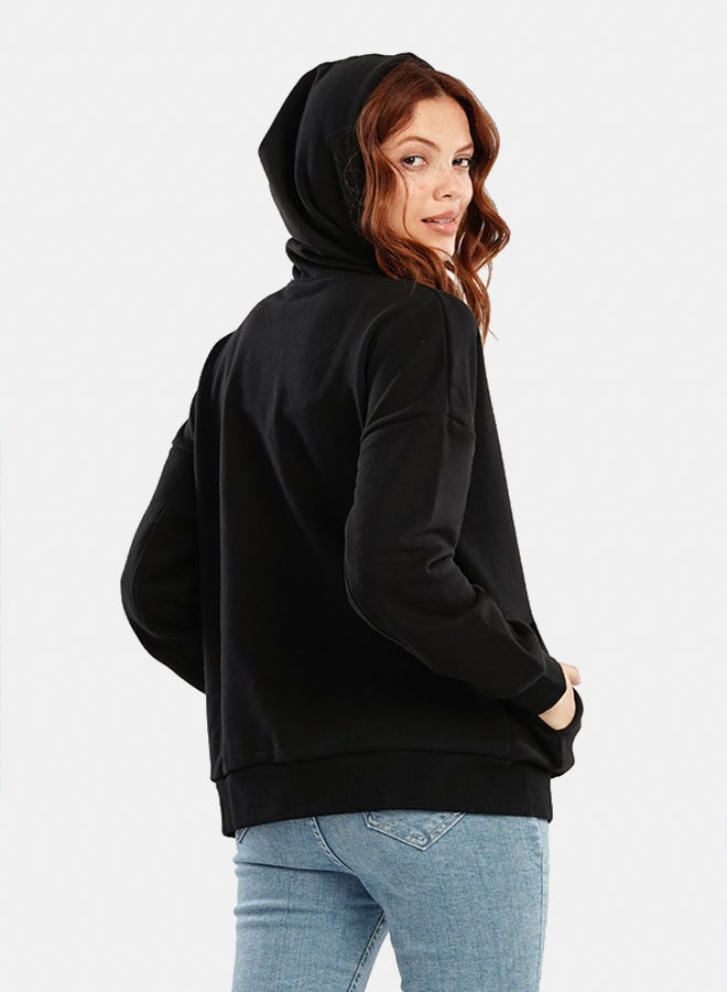 Carina Lounge Hoodie with Zipper Closure - Image 2