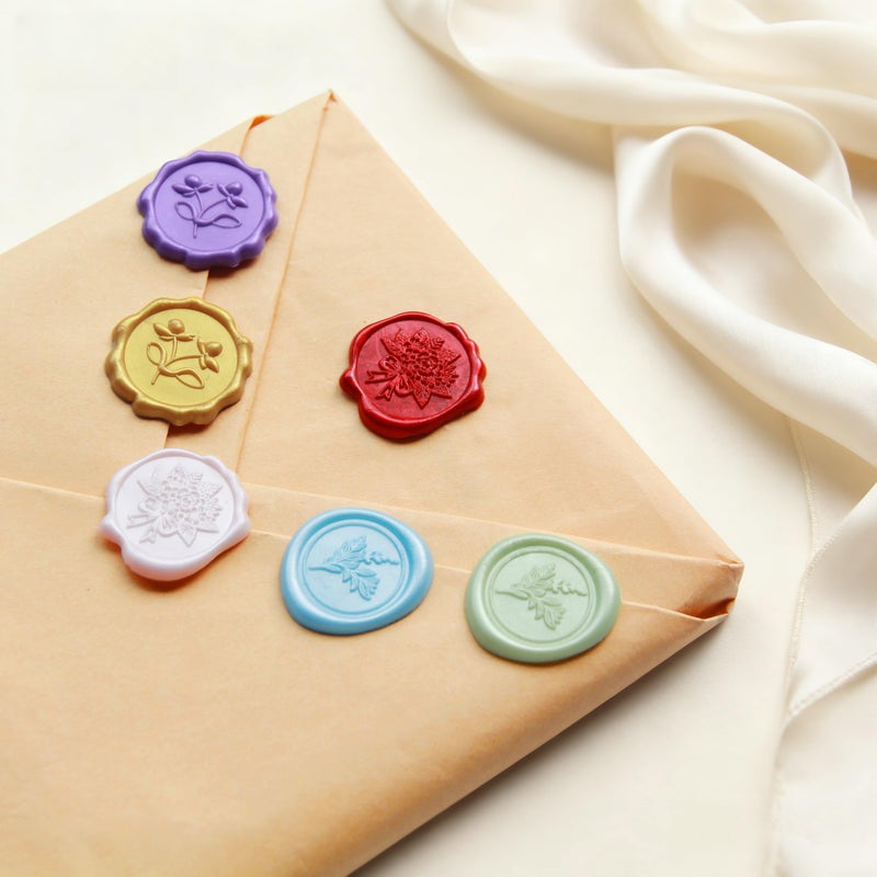 J6&H6 6 Set Blind Date with a Book Gift excluding Books,Gift Set Including Wax Seal Stickers, Index,Stickers,Kraft Paper Labels,Highlighters,Kraft Paper Perfect for Literary Gifts (Ordinary) - Image 4