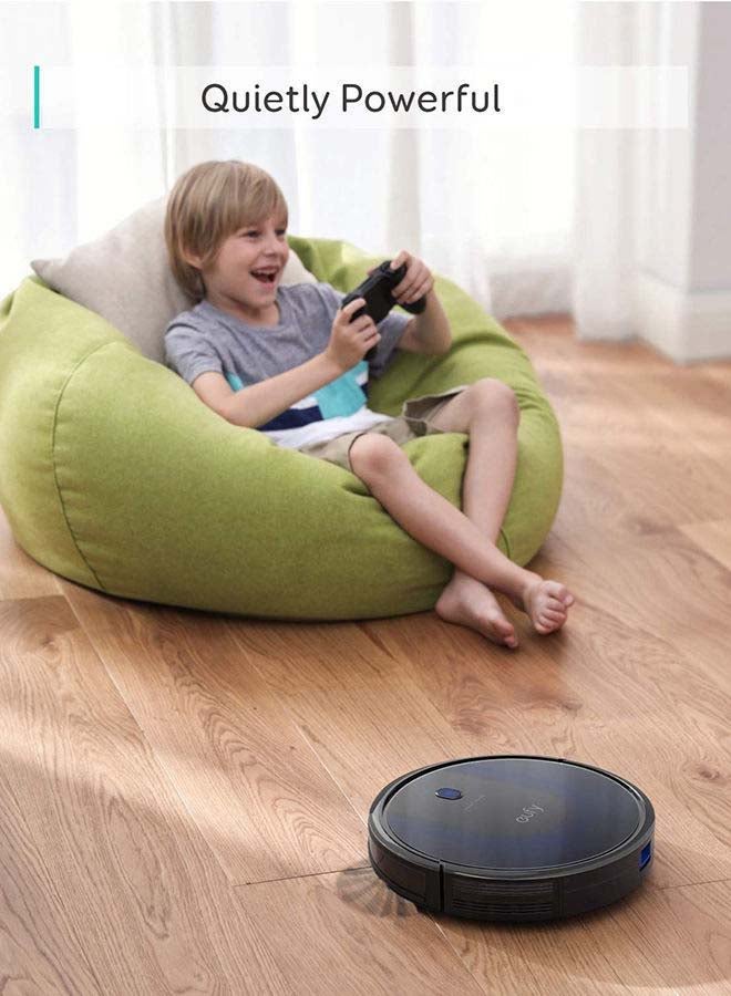 eufy [BoostIQ] RoboVac 15C MAX, Wi-Fi Connected Robot Vacuum Cleaner, Super-Thin, 2000Pa Suction, Quiet, Self-Charging Robotic Vacuum Cleaner, Cleans Hard Floors to Medium-Pile Carpets 0.6 L 40 W T2128211 Black - Image 5