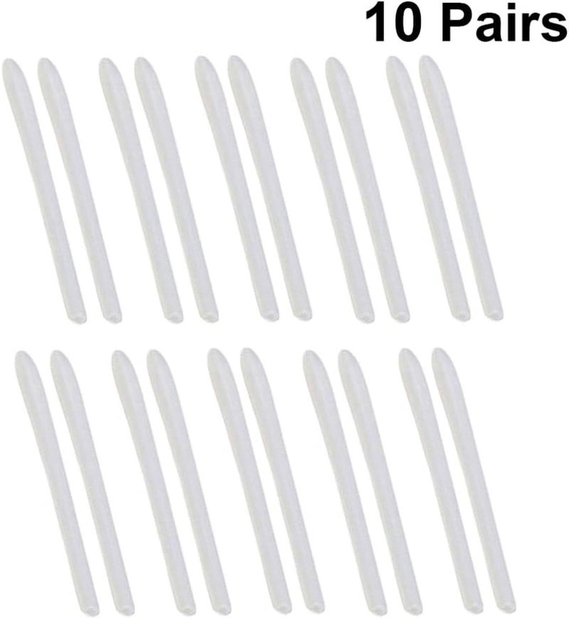 klarako 10 Pairs Silicone Eyeglasses Temple Tips Sleeve Retainer Anti-Slip Elastic Comfort Glasses Retainers for Sunglasses Glasses Eyeglasses - Image 3