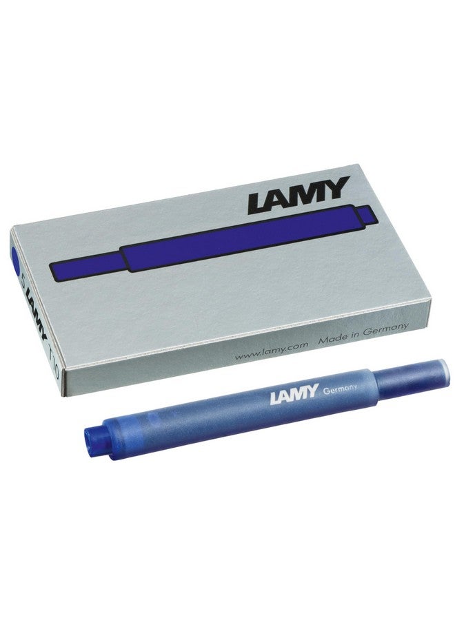 لامي عبوات حبر قلم حبر جاف لامي T10 - عبوة من 4 قطع، أزرق - Image 1