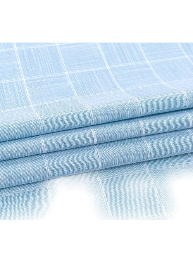 FIRS Short-Sleeve Plaid Shirt For Men, Casual Business Formal Wear For Middle-Aged, 2004 Green Short-Sleeve, Size 43 - Image 2