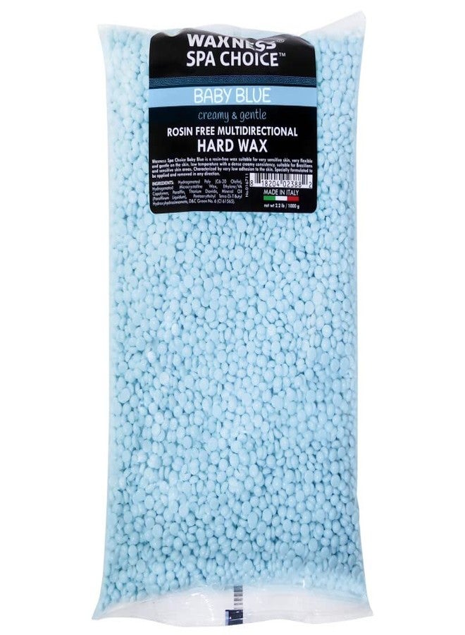 Waxness Spa Choice Rosin Free Multidirectional Baby Blue 2.2 lb / 1 kg - Image 1