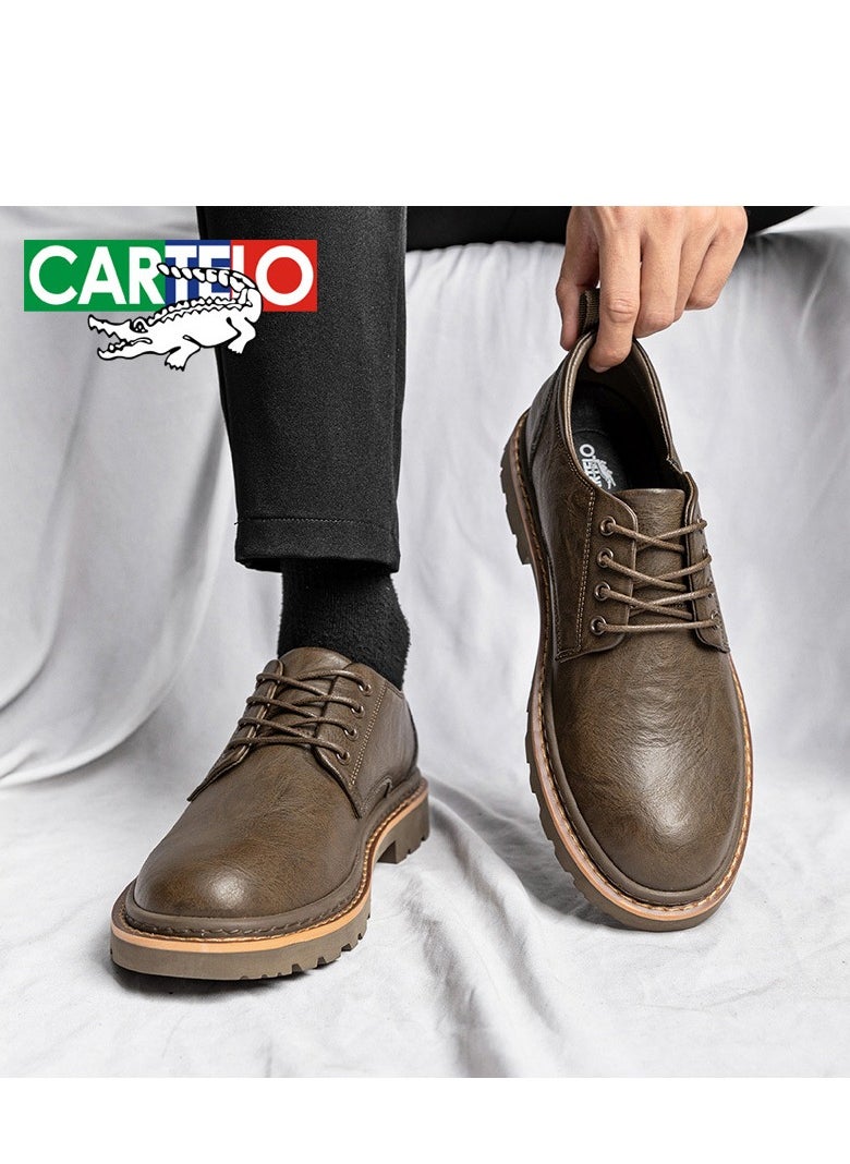 CARTELO Men's Casual Leather Shoes  - Image 2