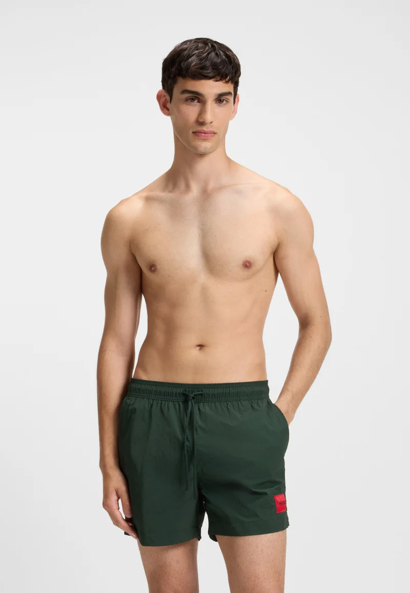 HUGO Swim shorts with logo label