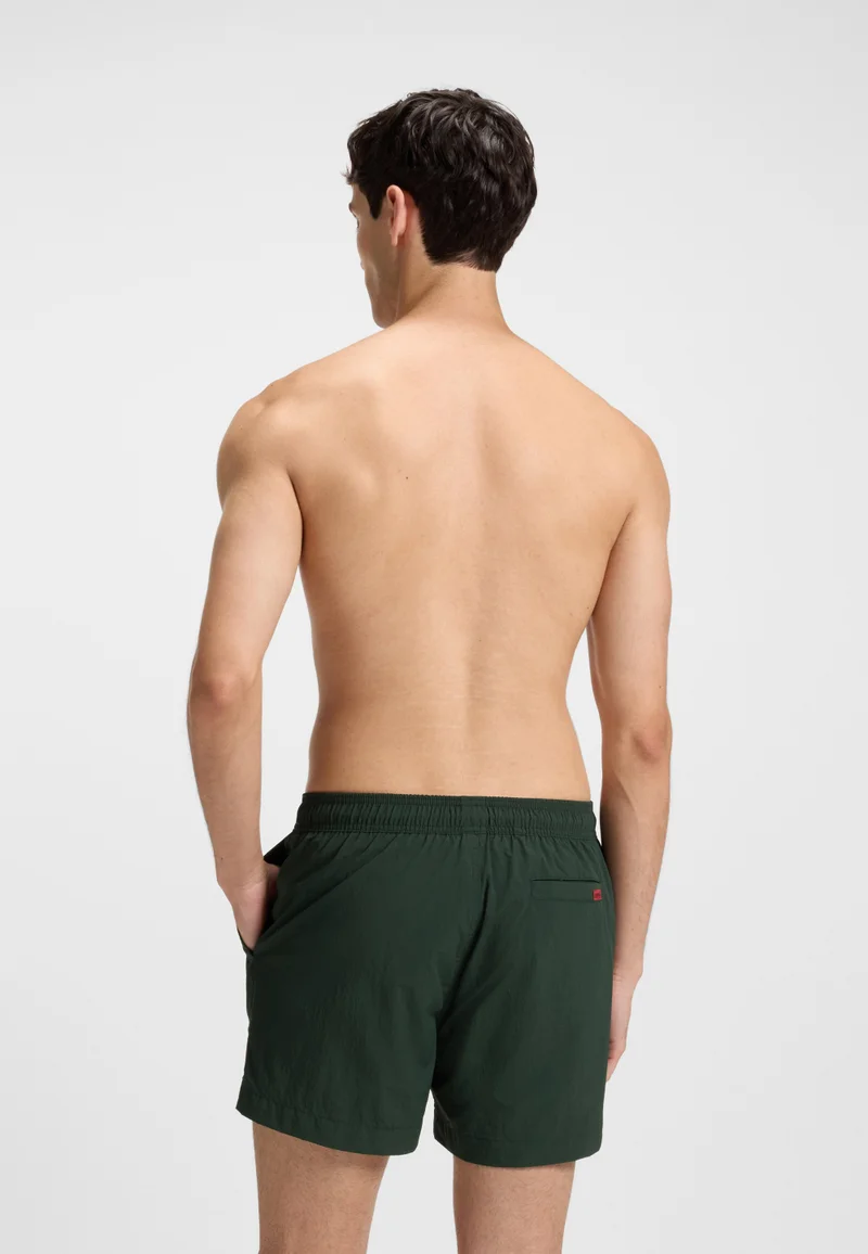 HUGO Swim shorts with logo label