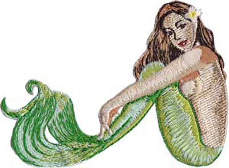 CD Visionary Application Mermaid Patch Beige Small