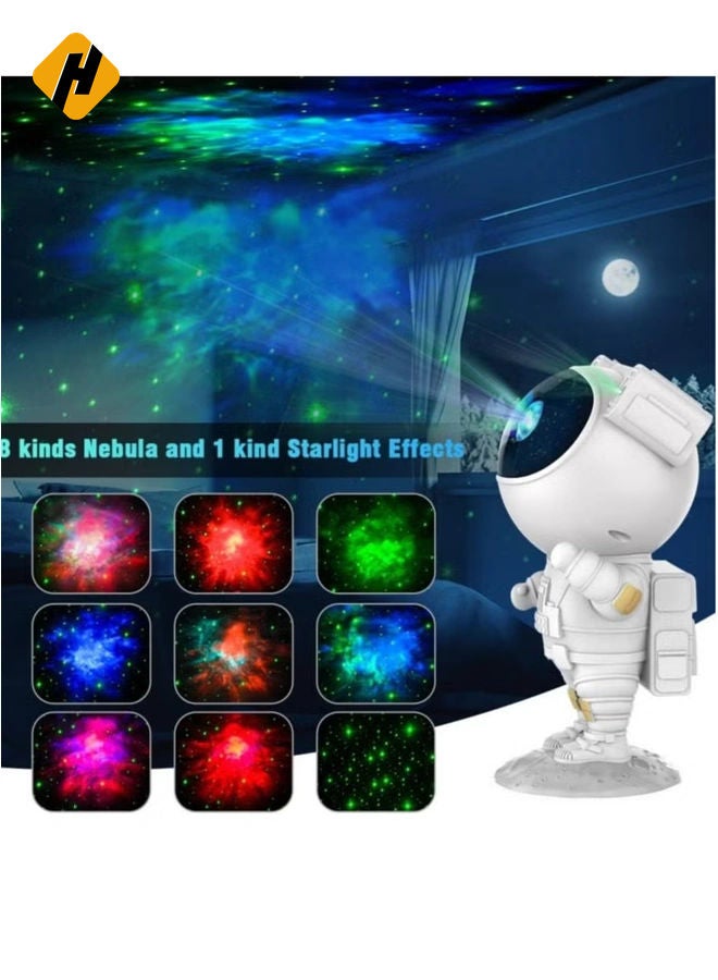 هوها Kids Star Projector Light Light Ksera LED LED LED LED LED لغرفة النوم ، وجهاز عرض Light Light مع TIMER ، والتحكم عن بعد ، وزاوية رأس قابلة للتعديل بزاوية 360 درجة ، وجهاز العرض الأيمن  - Image 2