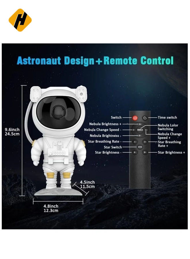 هوها Kids Star Projector Light Light Ksera LED LED LED LED LED لغرفة النوم ، وجهاز عرض Light Light مع TIMER ، والتحكم عن بعد ، وزاوية رأس قابلة للتعديل بزاوية 360 درجة ، وجهاز العرض الأيمن  - Image 5