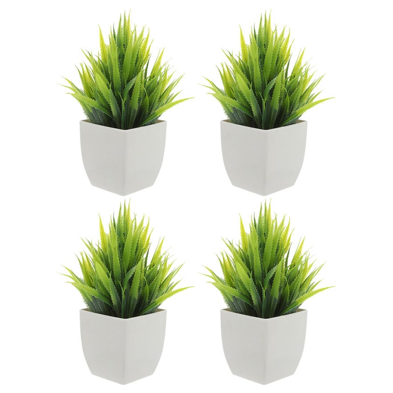 4pcs Realistic Artificial Plants Fake Bonsai and Faux Greenery for Kitchen Bathroom and Bookshelf Decorations - Image 5