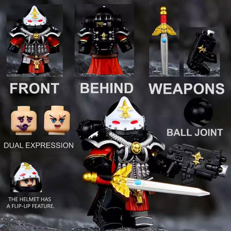 Terminator Space Marine Minifigure Dark Source Warhammer 40K - Image 5