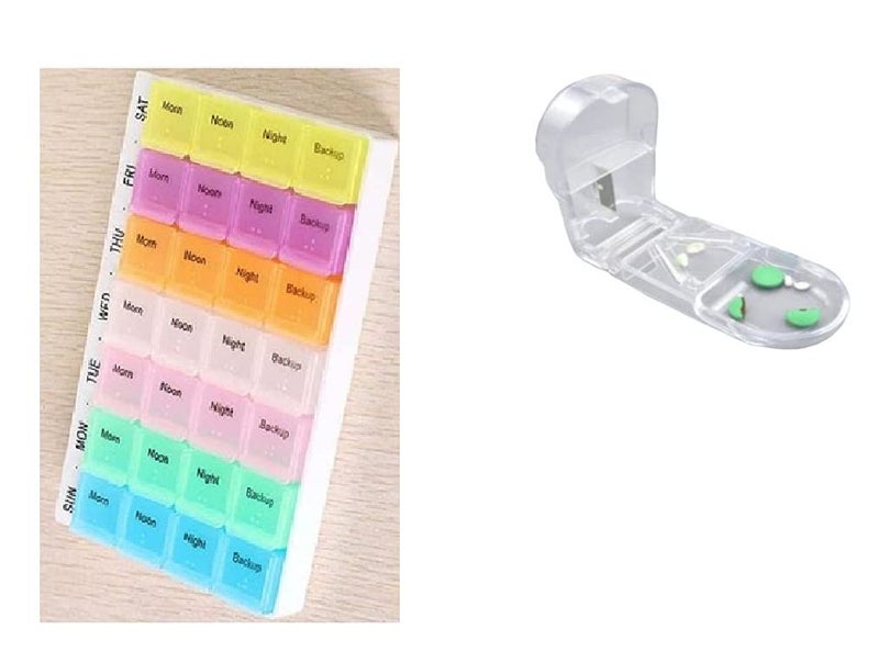 Weekly Medicine Organizer & Medicine Breaker