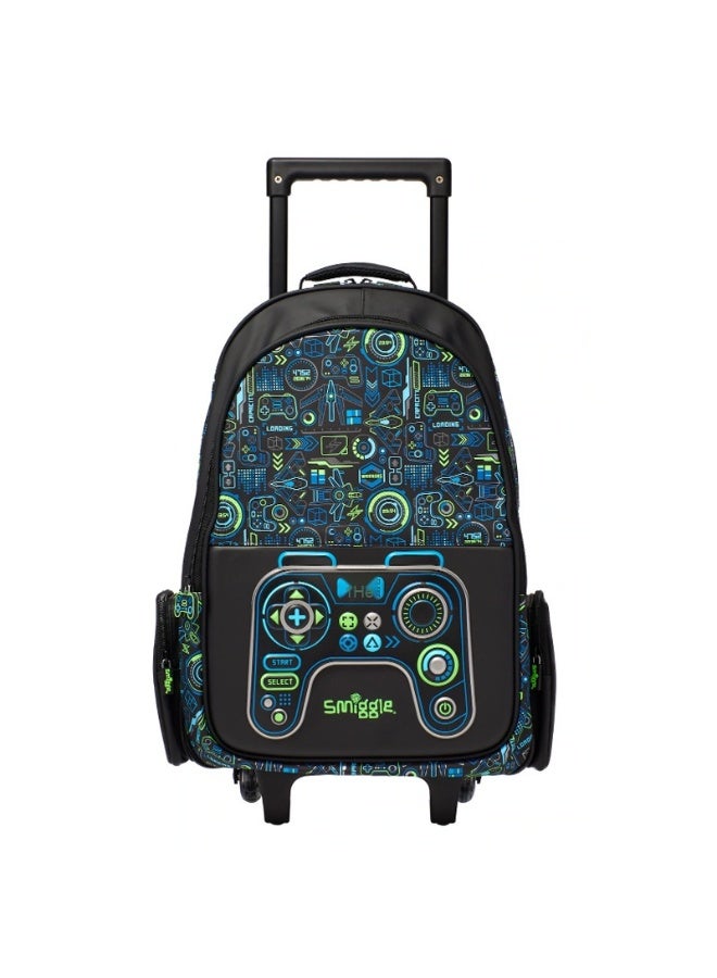 Smiggle Australia Large Capacity Cartoon Rolling Backpack