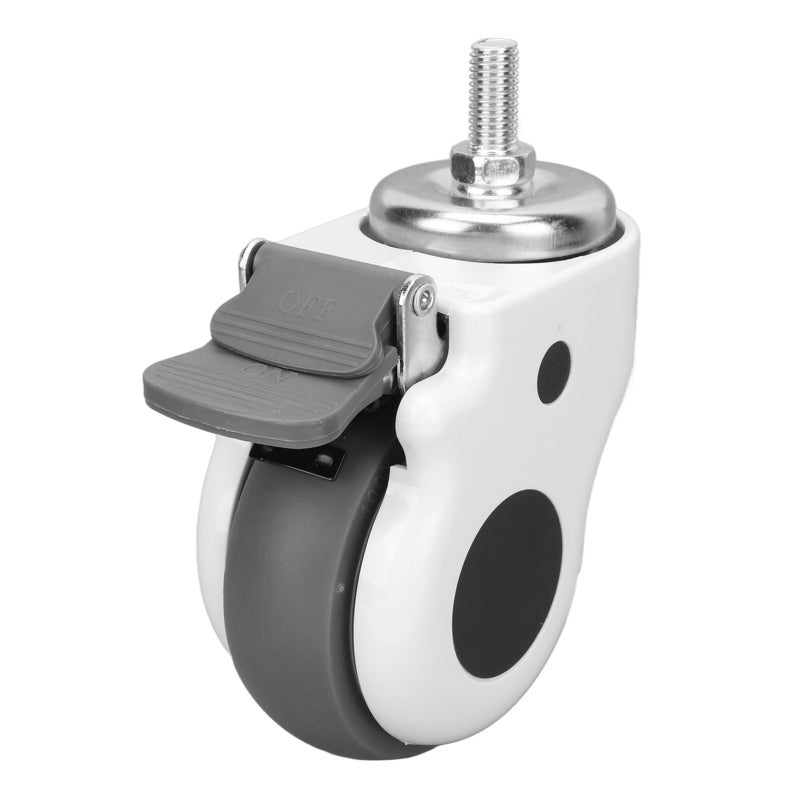 Hospital Bed Casters 4-Pack: 198.42Lbs Load TPR Nylon - High Stability Free Rotating Quiet Caster Wheels for Hospital Beds Medical Equipment - Image 3