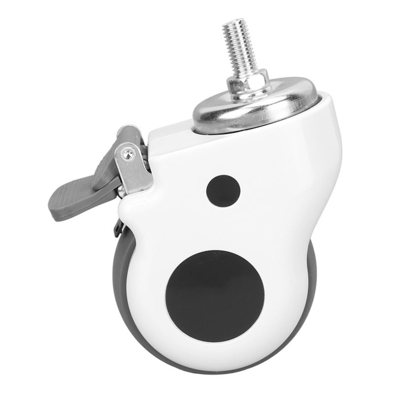 Hospital Bed Casters 4-Pack: 198.42Lbs Load TPR Nylon - High Stability Free Rotating Quiet Caster Wheels for Hospital Beds Medical Equipment - Image 1