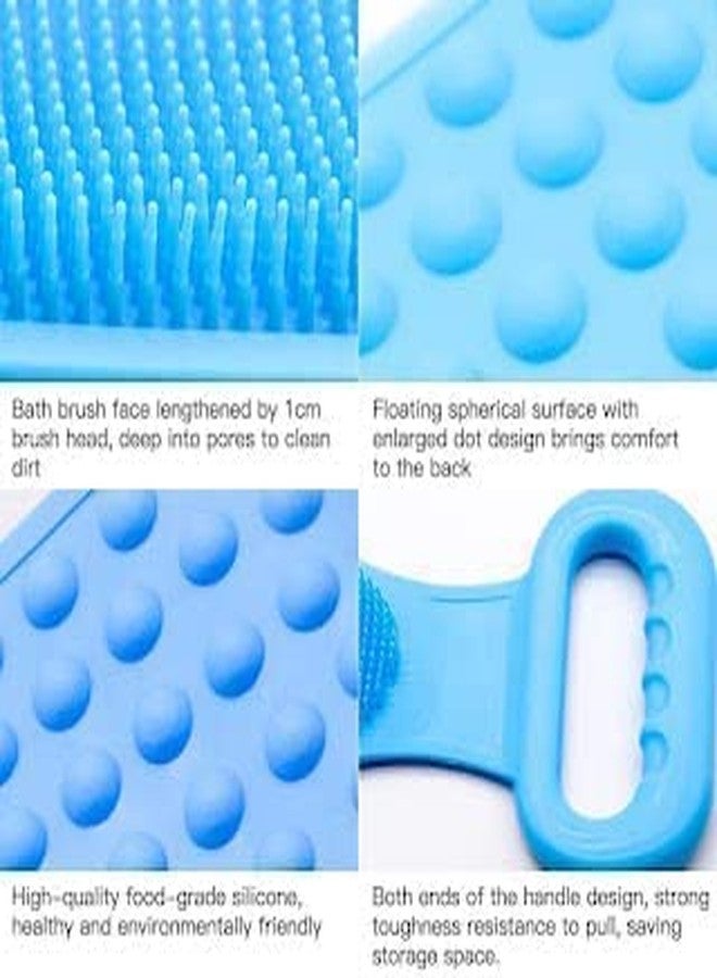 Kedva Double Side Bathing Brush for Dead Skin Deep Cleaning Massage | Bath Body Cleaning Belt | Exfoliator Body Washable Scrubber | Easy to Clean | Well for Men & Women (Multicolor) (1) - Image 3
