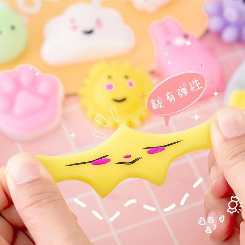 Super cute little animal dumplings pinch music decompression vent toy creative trick pinch ball to push small  gifts - Image 4