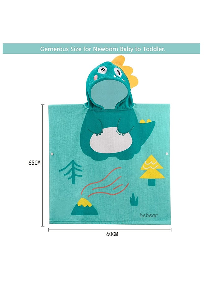 SYOSI Baby Hooded Towel, 25 X 23 Inches, 0 - 6 Years  - Image 3