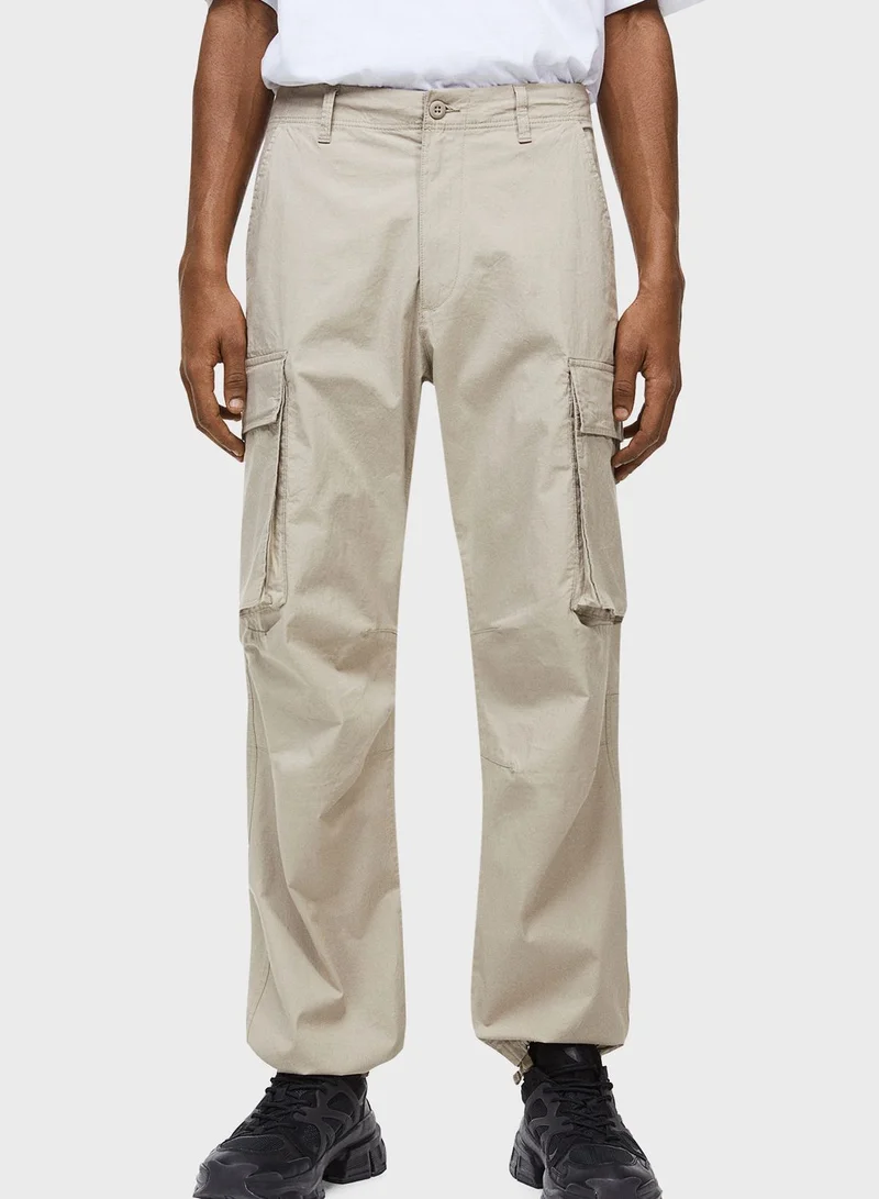 H&M Relaxed Fit Cargo Trousers