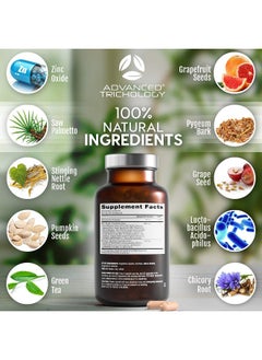 Advanced Trichology DHT Blocker - Hair Growth Supplement for Genetic Thinning for Men and Women | Approved* by American Hair Loss Association | Guaranteed, Backed by 20 Years of Experience in Hair Loss Treatment Clinics  - Image 4