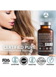 Advanced Trichology DHT Blocker - Hair Growth Supplement for Genetic Thinning for Men and Women | Approved* by American Hair Loss Association | Guaranteed, Backed by 20 Years of Experience in Hair Loss Treatment Clinics  - Image 5