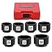 Mayouko Mayouko 7 Pieces 3/8" Drive Low Profile Oil Filter Wrench Socket Set, Oil Filter Cap Remove and Install Tool Kit, 24mm,  - Image 2