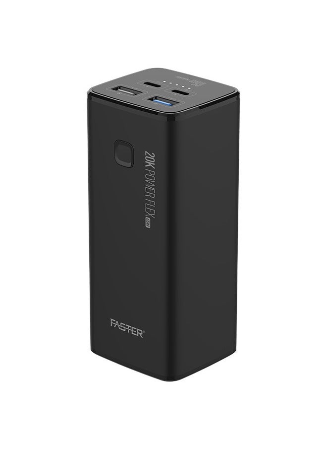 PD-65W Power Bank- Powerful 20000mAh Powerbank 65W PD Fast Charging- Dual USB and PD Type C High Capacity- 4 Ports Portable Charger for Laptops Tablets Smartphones and More - pzsku/Z059C12F9830C0A131D6FZ/45/_/1733292619/40eb168e-985c-4f4d-a84f-413a9f187fbd