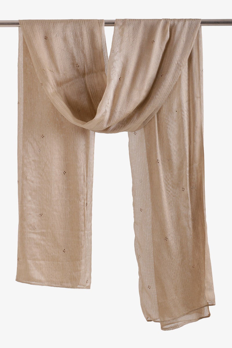 Carina Embroidered Clusters Scarf - Image 1
