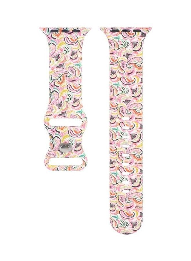 NIBEMINENT Ethnic Replacement Watchband for Apple Watch Series 1/2/3/4/5/6/7/SE 38/40/41mm Multicolour - Image 5
