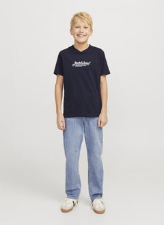 Jack & Jones Junior Kids Logo Crew Neck T-Shirt  - Image 4