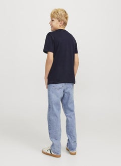 Jack & Jones Junior Kids Logo Crew Neck T-Shirt  - Image 2