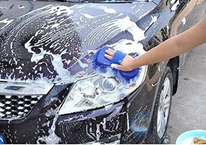 Naivete Car Styling Sponge Microfiber Washer Towel Duster for Cleaning & Detailing Automobile Window Washing Brushes - Image 3