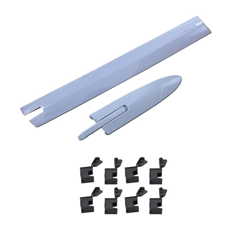MUNIK 6Piece Set of roof Trim Strips Suitable for BMW 3 4 Series E93 F33 F83 320i 325i 330i M3 420i 428i 430i 440i M4 Replacement  54377184037 54377184047 54377187747