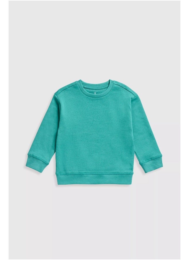 mothercare - Green Sweat Top - Image 1