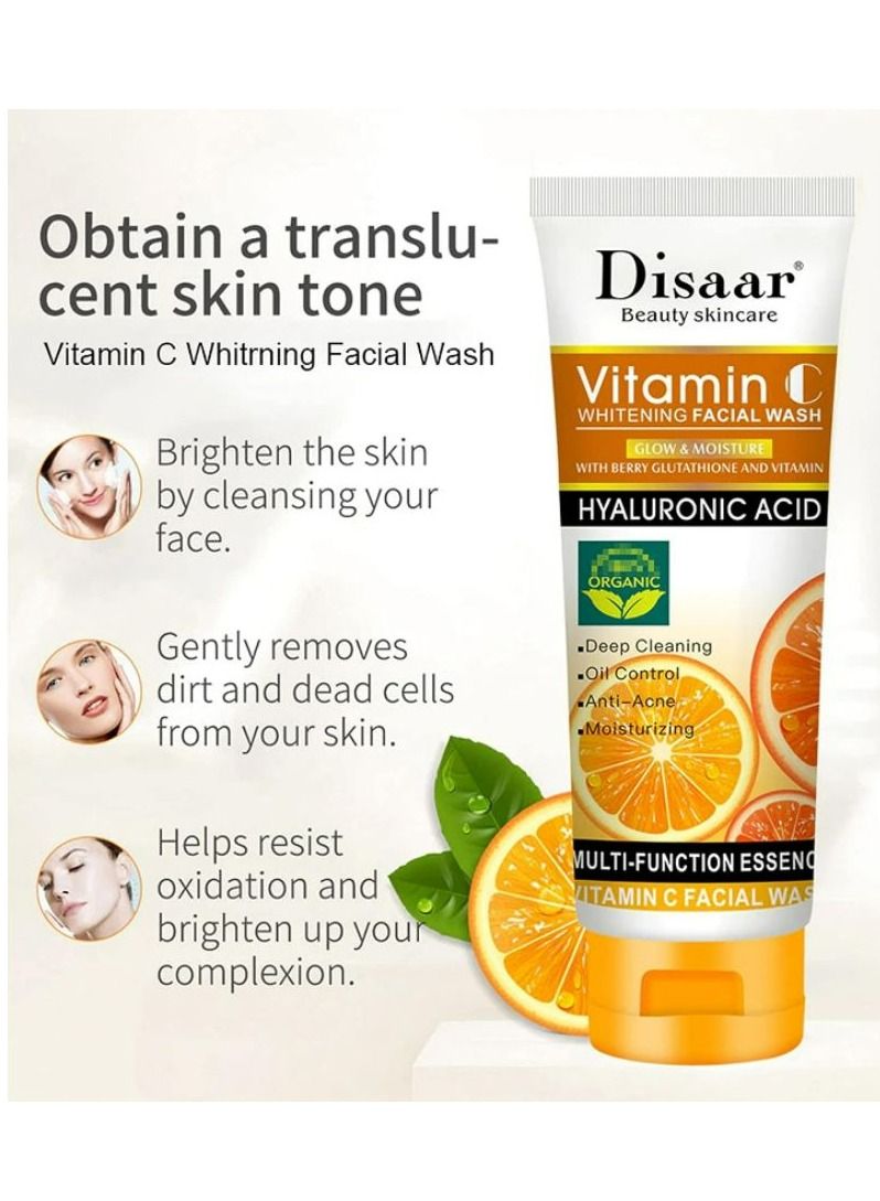 Disaar Whitening Vitamin C Face Wash 100 ML - Image 5