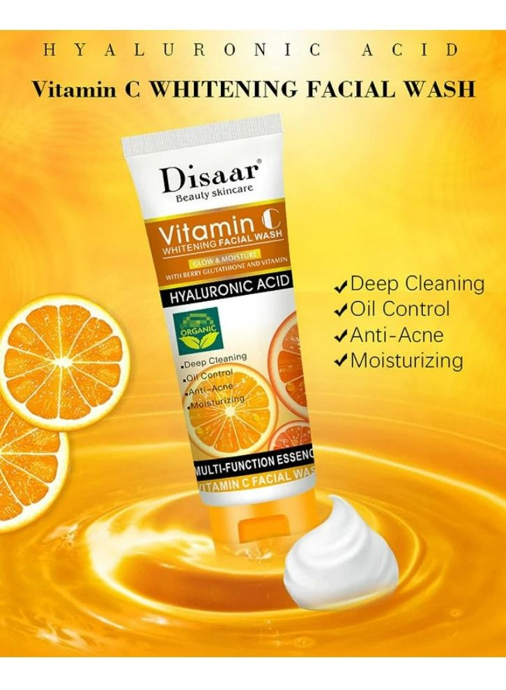 Disaar Whitening Vitamin C Face Wash 100 ML - Image 3