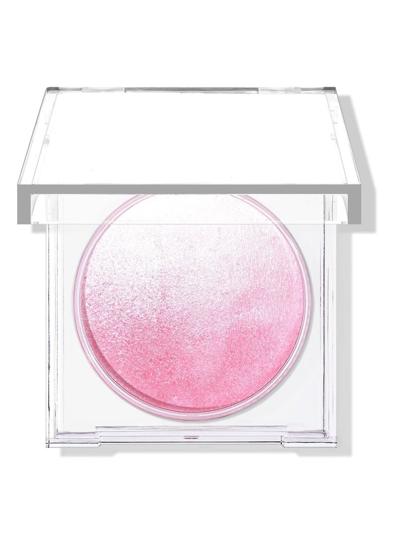 Excefore Blusher, Long Lasting and Sweat Resistant Non Greasy Blush & Glow Matte Blusher Brighten Skin Color Shimmery or Matte Blusher - Image 1