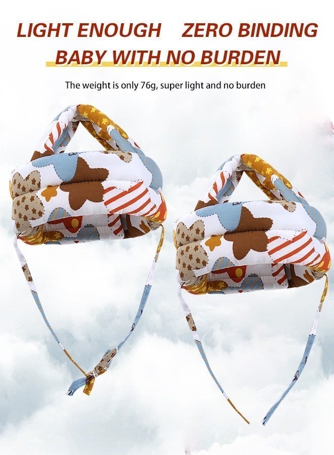 0TO1 TECH Breathable Baby Safety Helmet | Adjustable for 6-60 Months | Cotton Cushion for Crawling & Walking | Shock-Absorbent Head Protection for Saudi Infants - Image 3