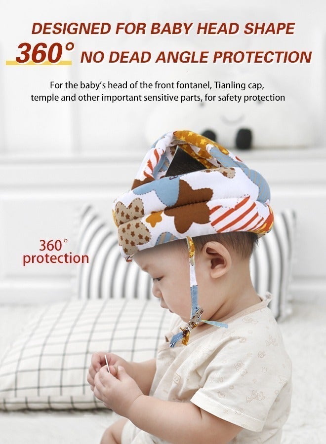 0TO1 TECH Breathable Baby Safety Helmet | Adjustable for 6-60 Months | Cotton Cushion for Crawling & Walking | Shock-Absorbent Head Protection for Saudi Infants - Image 4