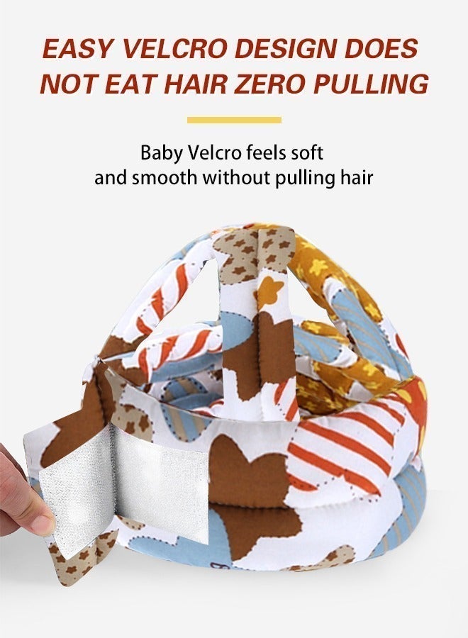 0TO1 TECH Breathable Baby Safety Helmet | Adjustable for 6-60 Months | Cotton Cushion for Crawling & Walking | Shock-Absorbent Head Protection for Saudi Infants - Image 5