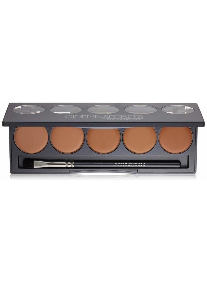 Cinema Secrets Pro Cosmetics Ultimate Foundation 5-In-1 Pro Palette, 500B Series  - Image 1