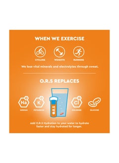 ORS Ors Hydration Tablets With Electrolytes - Natural Orange Flavor - 20 Counts Pack Of 3  - Image 3